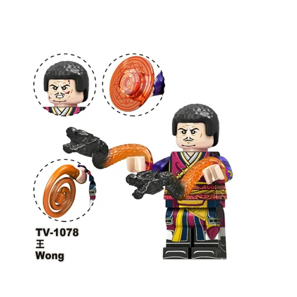 Spider-Man Doctor Strange Superhero Minifigure Fit Lego B-Mv088 - Image 11