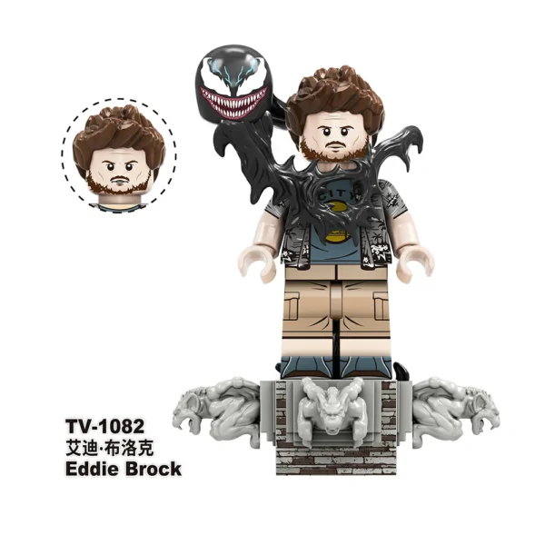 Venom Universe Eddie Brock Building Block Minifigure Fit Lego B-Mv089 - Image 5