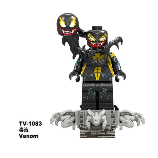 Venom Universe Eddie Brock Building Block Minifigure Fit Lego B-Mv089 - Image 6
