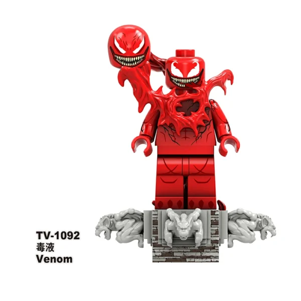 Venom Symbiote Villains Brick Minifigs Minifigures Fit Lego B-Mv094 - Image 7