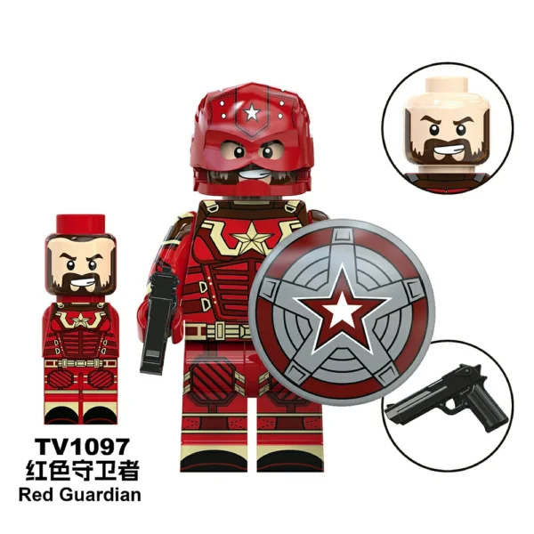 Thunderbolt Team Winter Soldier Heroes Minifigures Fit Lego B-Mv098 - Image 4