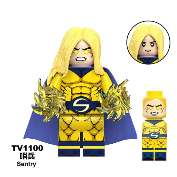 Thunderbolt Team Winter Soldier Heroes Minifigures Fit Lego B-Mv098 - Image 7