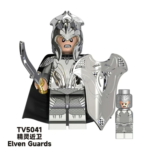 Royal Elf Army Collection Lord of the Rings Block Toy Set Minifigures Fit Lego B-LR015 - Image 8