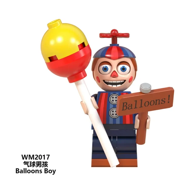 Five Nights at Freddy's Brick Horror Game Minifigs Miniigures Compatible With Lego B-FB002 - Image 2