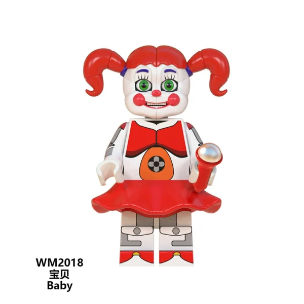Five Nights at Freddy's Brick Horror Game Minifigs Miniigures Compatible With Lego B-FB002 - Image 3