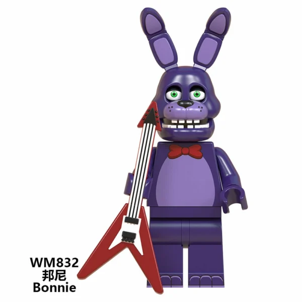 Custom Five Nights at Freddy's Game Series Minifigures Set Compatible With Lego B-FB0023 - Image 3