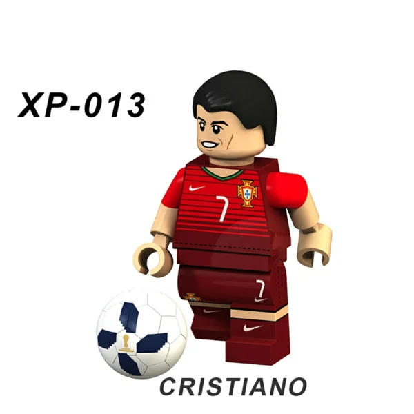 Custom Soccer Champions Players Collection  Minifigure Compatible With Lego B-F001 - Image 2