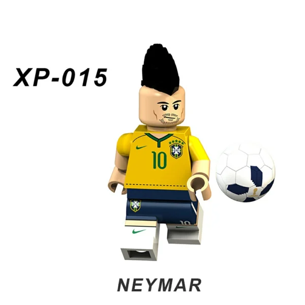 Custom Soccer Champions Players Collection  Minifigure Compatible With Lego B-F001 - Image 4