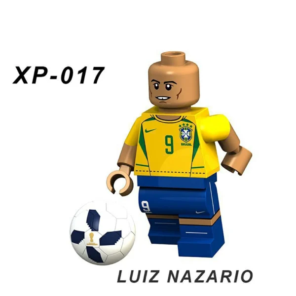 Custom Soccer Champions Players Collection  Minifigure Compatible With Lego B-F001 - Image 6