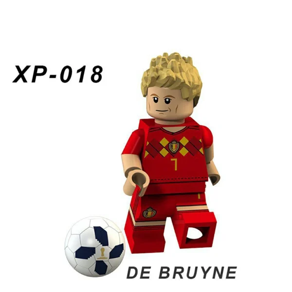 Custom Soccer Champions Players Collection  Minifigure Compatible With Lego B-F001 - Image 7