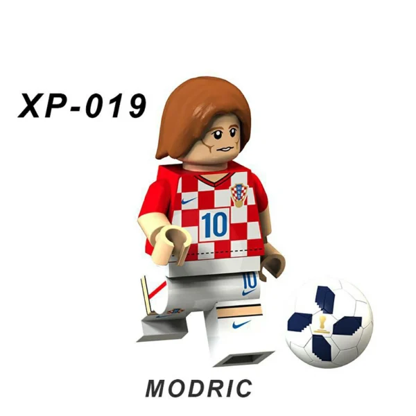 Custom Soccer Champions Players Collection  Minifigure Compatible With Lego B-F001 - Image 8