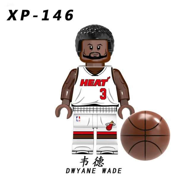 Custom Basketball Player Minifigs Toy Set Minifigures Compatible With Lego B-BB001 - Image 3