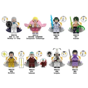 Aniem One Piece Character Collection Custom Minifigure Toy Compatible With Lego B-OP006