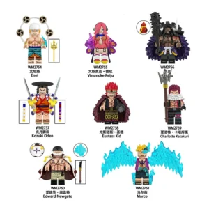 One Piece New World Pirate Force Minifigs Set Minifigures Compatible With Lego B-OP007