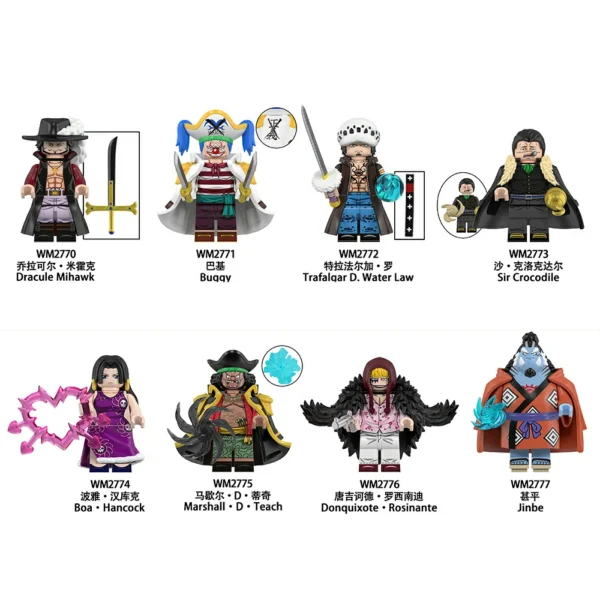Grand Line Pirates One Piece Series Collection Minifigures Compatible With Lego B-OP009