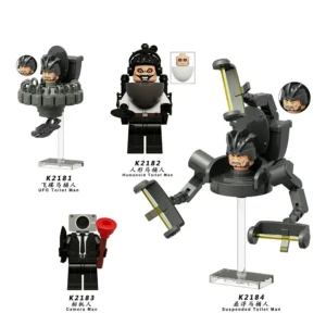SKBD Toilet TV Man Fighter Game Minifigs Collection Minifigures Fit Lego B-TK005