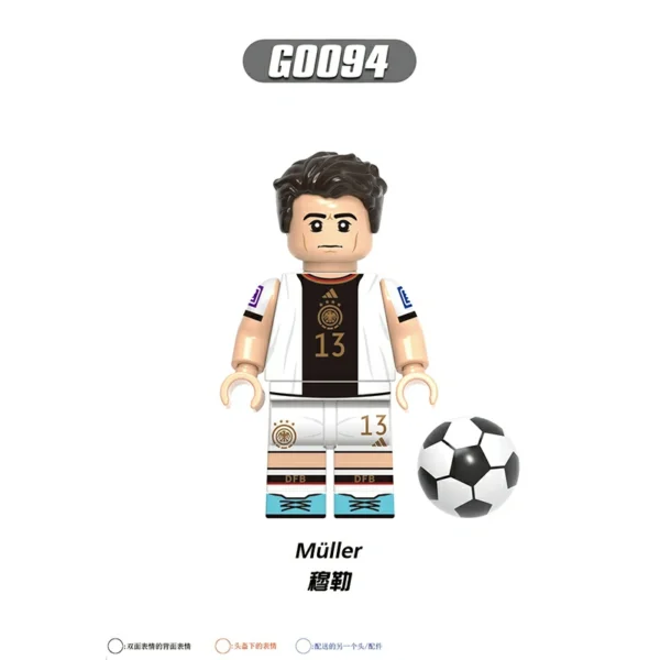 All-Star Football Icons Modern Legends Bricks Minifigures Fit Lego B-F004 - Image 7