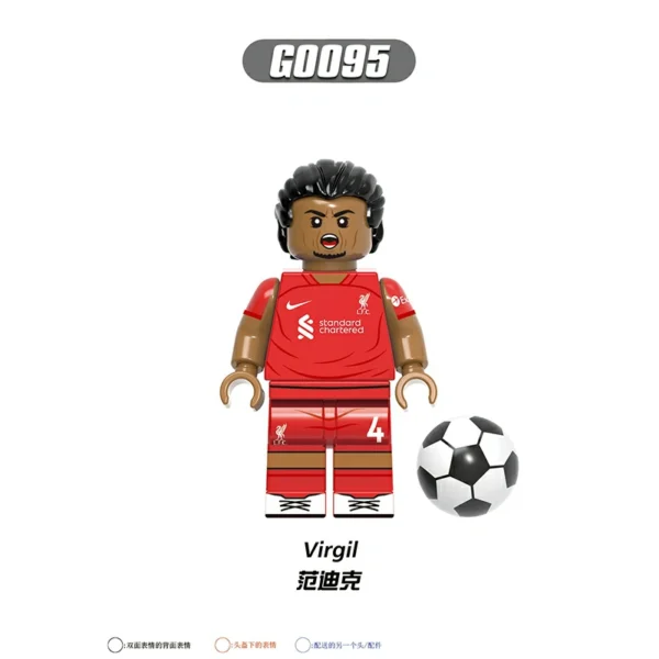 All-Star Football Icons Modern Legends Bricks Minifigures Fit Lego B-F004 - Image 8
