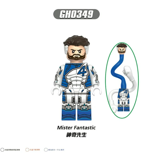 Super Hero Fantastic Team Force Block Collection Set Minifigures Compatible With Lego B-Mv103 - Image 6
