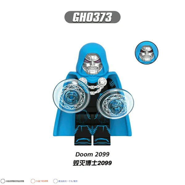 Doctor Doom Multiverse Superhero Minifigs Collection Minifigures Fit Lego B-Mv105 - Image 2