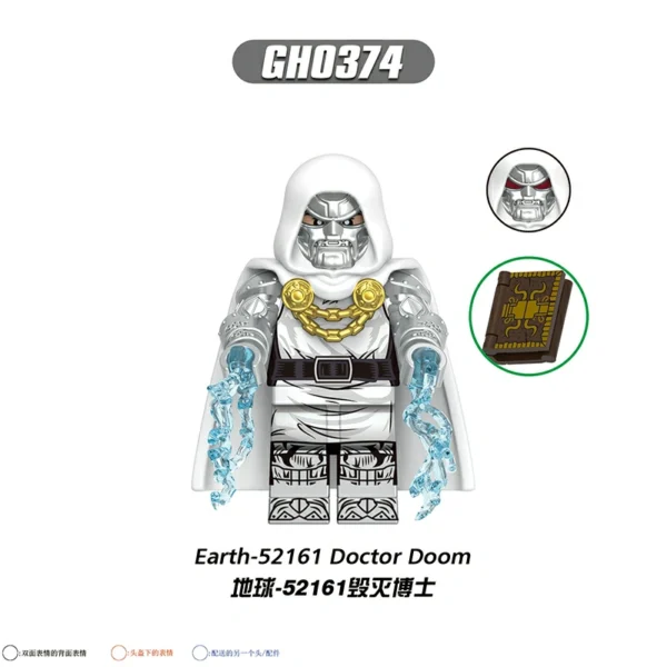 Doctor Doom Multiverse Superhero Minifigs Collection Minifigures Fit Lego B-Mv105 - Image 3