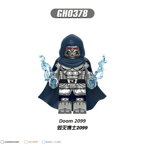 Doctor Doom Multiverse Superhero Minifigs Collection Minifigures Fit Lego B-Mv105 - Image 7