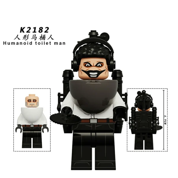 SKBD Toilet TV Man Fighter Game Minifigs Collection Minifigures Fit Lego B-TK005 - Image 3