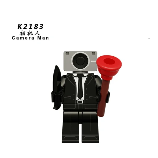 SKBD Toilet TV Man Fighter Game Minifigs Collection Minifigures Fit Lego B-TK005 - Image 4