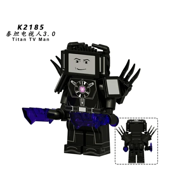 Skibidi Toilet Advanced TV & Monitor Minifigs Set Minifigures Fit Lego B-TK006 - Image 2