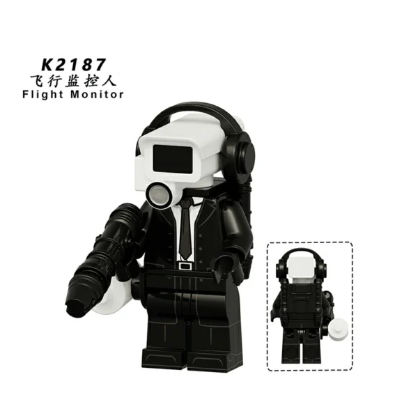 Skibidi Toilet Advanced TV & Monitor Minifigs Set Minifigures Fit Lego B-TK006 - Image 4