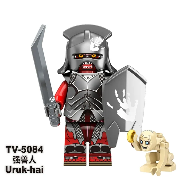 Lord of the Rings Middle-earth Heroes Villains Minifigures Fit Lego B-LR028 - Image 3