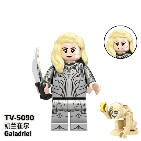Lord of the Rings Middle-earth Heroes Villains Minifigures Fit Lego B-LR028 - Image 9
