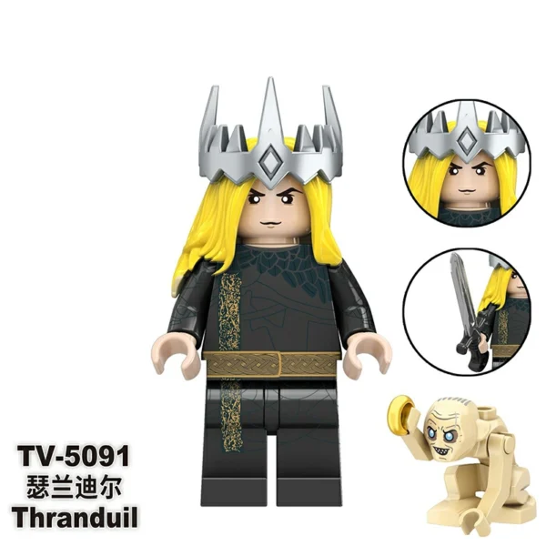 Lord of the Rings Middle-earth Heroes Villains Minifigures Fit Lego B-LR028 - Image 10