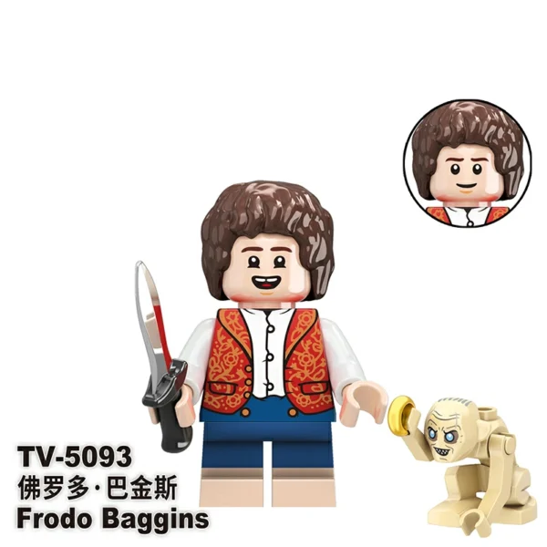 Lord of the Rings Middle-earth Heroes Villains Minifigures Fit Lego B-LR028 - Image 11