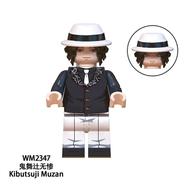 8PCS Demon Slayer Series Character Bricks Set Minifigures Compatible With Lego B-DS002 - Image 5