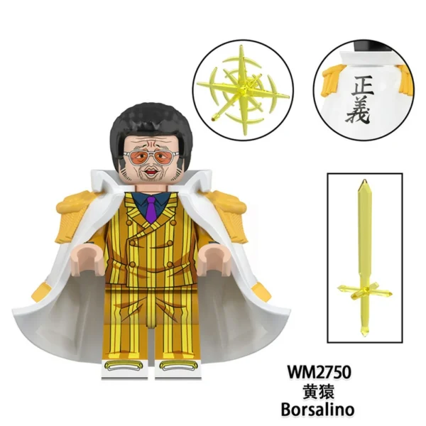 Aniem One Piece Character Collection Custom Minifigure Toy Compatible With Lego B-OP006 - Image 6