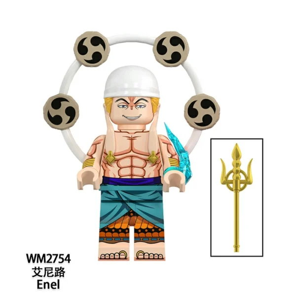 One Piece New World Pirate Force Minifigs Set Minifigures Compatible With Lego B-OP007 - Image 2