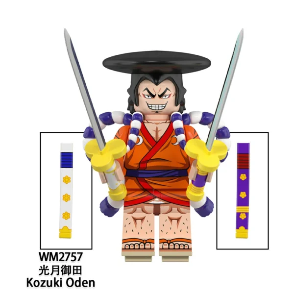 One Piece New World Pirate Force Minifigs Set Minifigures Compatible With Lego B-OP007 - Image 5