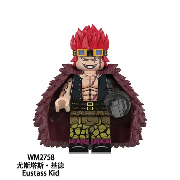 One Piece New World Pirate Force Minifigs Set Minifigures Compatible With Lego B-OP007 - Image 6
