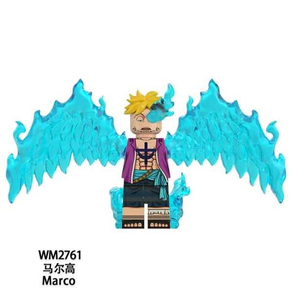 One Piece New World Pirate Force Minifigs Set Minifigures Compatible With Lego B-OP007 - Image 9