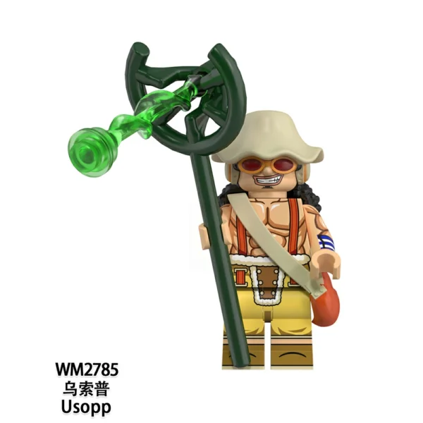 One Piece Straw Hat Pirate Crew Minifigs Set Minifigures Compatible With Lego B-OP010 - Image 9