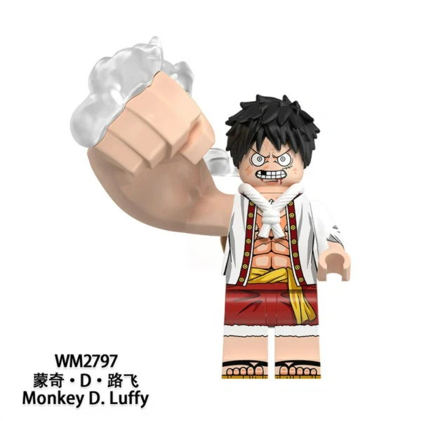 One Piece Anime Straw Hat Adventure Crew Pack Minifigures Compatible With Lego B-OP025 - Image 5