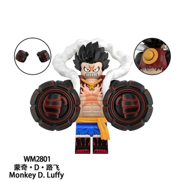 One Piece Anime Straw Hat Adventure Crew Pack Minifigures Compatible With Lego B-OP025 - Image 9