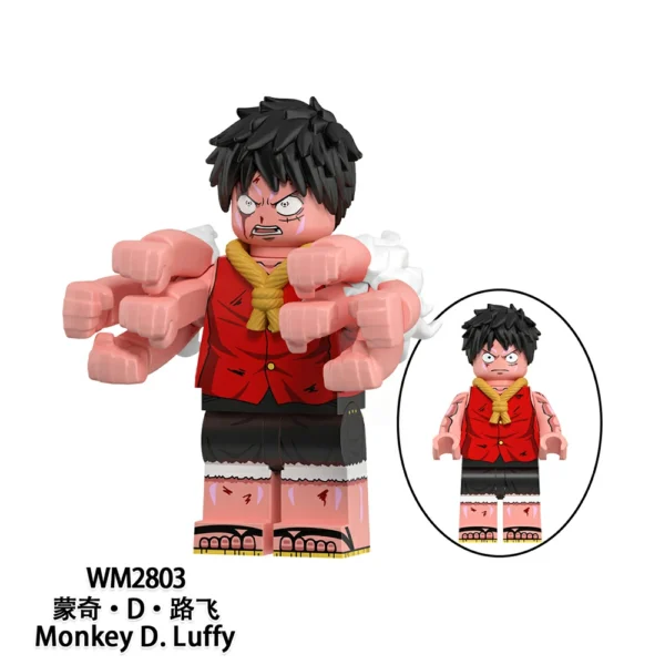 One Piece Luffy Evolution Saga Bricks Set Minifigures Compatible With Lego B-OP026 - Image 3