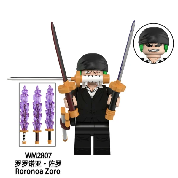 One Piece Luffy Evolution Saga Bricks Set Minifigures Compatible With Lego B-OP026 - Image 7