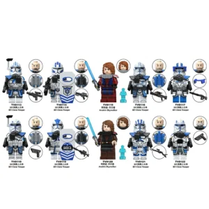 Star Wars 501st Legion Heavy Armor Building Block Minifigures Compatible With Lego B-SW144