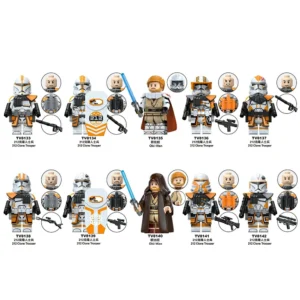 Star Wars 212th Clone Trooper Obi-Wan Buildable Block Toy Minifigures Compatible With Lego B-SW146